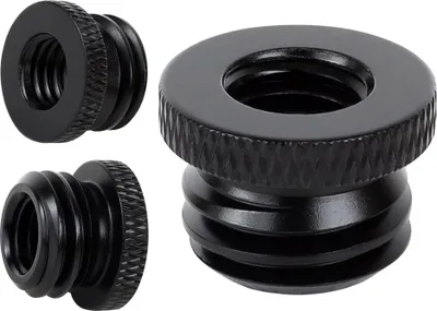 Obrázek produktu pro Redukce adaptéru z 3/8" na 5/8" stativový černý stojan 12 mm