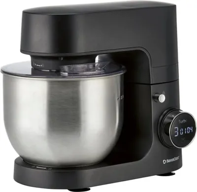 Produktbild von SILVERCREST Küchenmaschine SKM 600 F1 Küchengerät 3in1 600W 5 Liter schwarz
