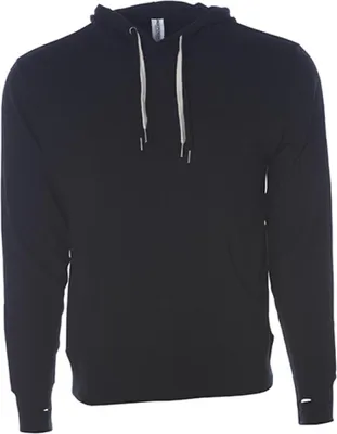 Produktbild von Independent PRM90HT | Herren Midweight French Terry Hooded Pullover - Farbe: Black - Größe: L