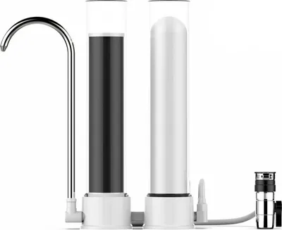 Image de 2 En 1 Accueil Filtre à eau intégré Outil de nettoyage Robinet de cuisine Filtration de l'eau