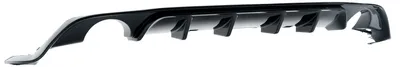 Produktbild von Heckdiffusor für VW Golf 7 VII Facelift 17- Serie GTI GTD Diffusor schwarz Glanz