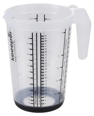 Zdjęcie produktu dla dzbanek z miarką keeeper "massimo" 1,5 l grafitowy/przezroczysty