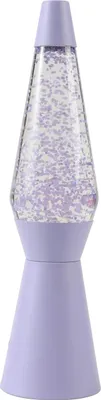 Produktbild von I-TOTAL® Lavalampe Magie Lavaspektake Lila Pastell Glitter Spaceship