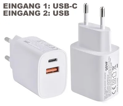 Produktbild von USB-C 20W Power Adapter für iPhone 17 16 15 14 13 12mini pro max plus MagSafe Charger Netzteil Ladegerät