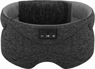 Image de INF Bandeau/masque de sommeil Bluetooth avec écouteurs Le noir