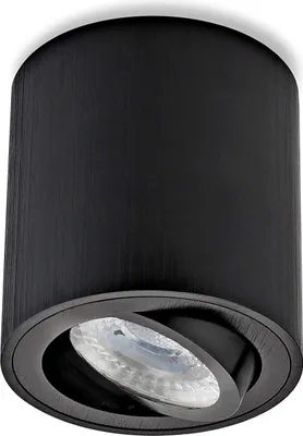 Produktbild von Sweet LED Aufbaustrahler schwarz Aufbauspot GU10 7 W Aluminium Deckenspots 230V