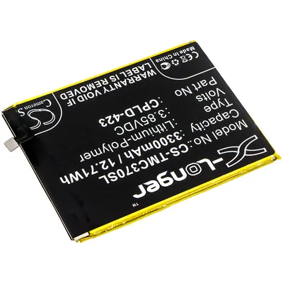 Produktbild von TECHTEK Akku Kompatibel mit [T-Mobile] C3701A, Revvl Plus Ersetzt CPLD-423