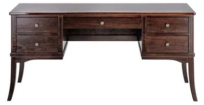 Zdjęcie produktu dla Klasyczne biurko z szufladami i eleganckim designem