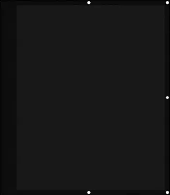 Produktbild von vidaXL Balkon-Sichtschutz Schwarz 120x700 cm 100 % Polyester-Oxford