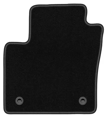 Image de Tapis conducteur en moquette pour Toyota C-HR 2016- (crossover) – 1 pièce, noir, sur mesure – Wielganizator BASIC