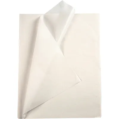 Produktbild von Creativ Company 200881, Geschenkpapier, Weiß, Einfarbig, Papier, 50 cm, 70 cm
