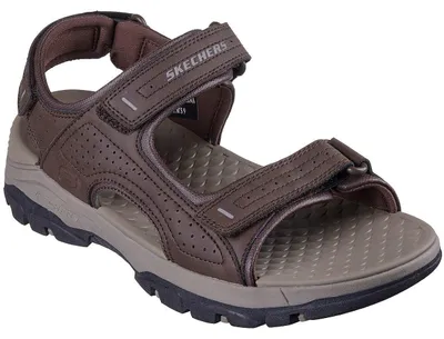 Immagine prodotto di Sandali Skechers da uomo con plantare profondo marrone