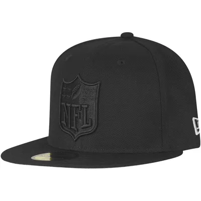 Produktbild von New Era 59Fifty Fitted Cap - NFL SHIELD Logo schwarz - 7 1/4