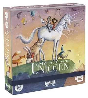 Obrázok produktu pre Mini puzzle Jednorožec, Londji