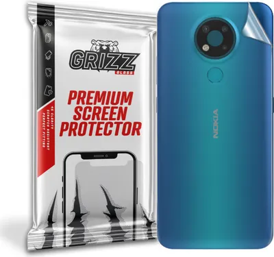 Obrázok produktu pre Zadná krycia fólia GrizzGlass SatinSkin pre Nokia 3.4