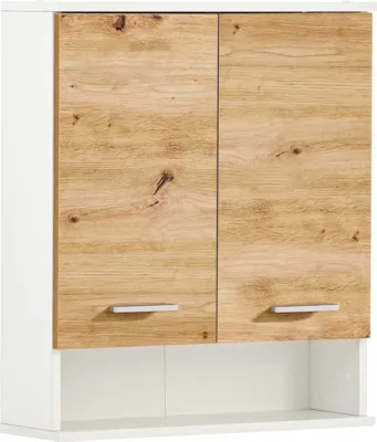 Obrázek produktu pro Závěsná koupelnová skříňka Möbelpartner Palermo dub 59,8 x 70,8 x 20,5 cm