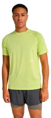 Image de T-shirt à manches courtes Hummel Pulse Workout, jaune, taille L, homme, jaune, taille L