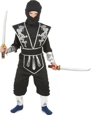 Produktbild von Ninja-Kostüm Jungen M 7-9 Jahre (120-130 cm)