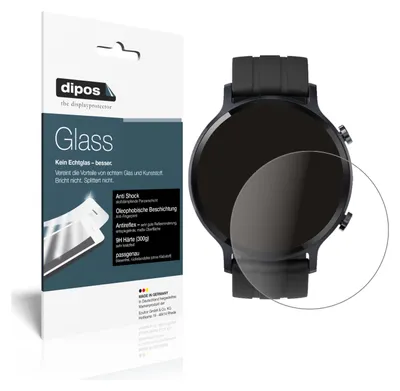 Zdjęcie produktu dla 2x folia ochronna do Oppo Realme Watch S matt - folia antywstrząsowa 9H dipos Glass szkło plastikowe