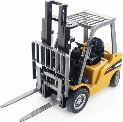 Zdjęcie produktu dla HuiNa 1717 1: 50 Alloy Forklift Static Model