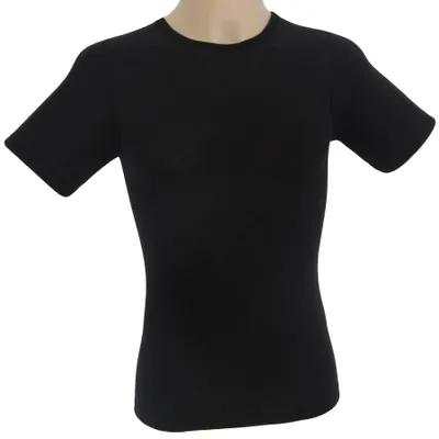 Produktbild von HERMKO 63840 Herren kurzarm Funktionsshirt 'Active Wear', Größe:D 6 = EU L, Farbe:schwarz