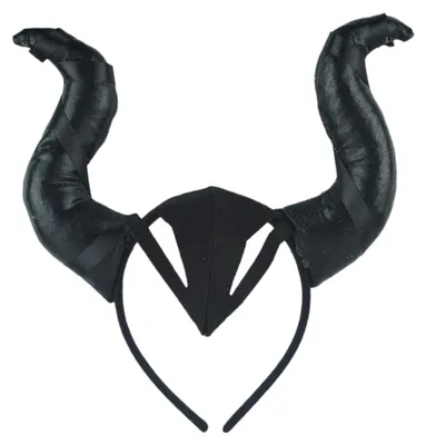 Imagen del producto de Diadema con cuernos de Halloween, ideal para disfraces, fiestas de cosplay y accesorios