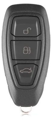 Produktbild von Auto-Schlüsselgehäuse Techstar® kompatibel mit Ford Focus, C-Max, Mondeo, Kuga, Fiesta, 3 Tasten, HU101
