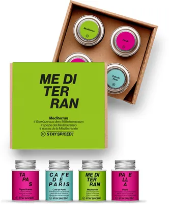 Produktbild von MEDITERRAN | Gewürze Set |4er Geschenkbox