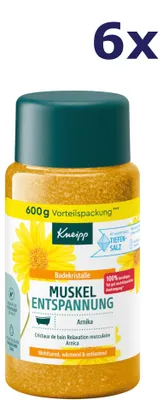 Produktbild von 6x Kneipp badkristallen 600g valkruid actief