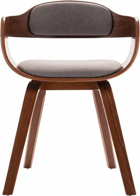 Obrázek produktu pro vidaXL Jídelní židle Taupe Bent Wood and Fabric