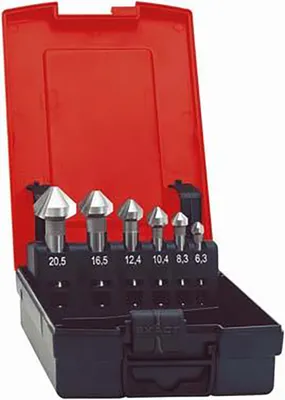 Produktbild von Format Kegelsenker-Set DIN335 HSSE-PM Form C 90Grad 6,3-25mm