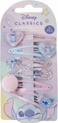 Zdjęcie produktu dla Spinki do włosów Stitch Blue