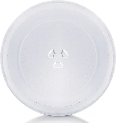 Produktbild von Mikrowellenteller 24,5 cm Rund Glasteller Glasplatte für Mikrowelle