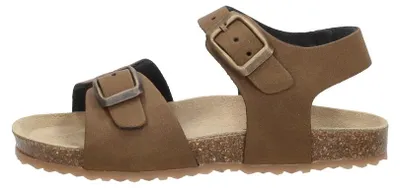 Image de KEQ Jongens Sandalen Jongens Sandalen - donkerbruin - Maat 29