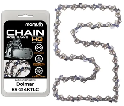 Produktbild von Sägekette 45cm 1.3mm 3/8"" 62TG für Dolmar ES-214KTLC
