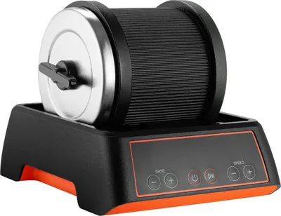 Obrázek produktu pro Sada na leštění kamenů, sada na leštění kamenů, 4 nastavení rychlosti, 9denní časovač leštění, sada na leštění kamenů, leštička kamenů s hrubými drahokamy a lešticími zrny, leštička kamenů pro dospělé a děti
