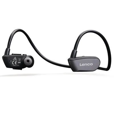 Produktbild von Lenco In-Ear Kopfhörer BTX-860BK, Farbe: Silber/Schwarz