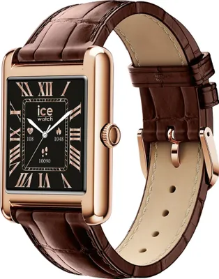 Image de Montre Connectée Ice Smart Tk 2.0 Design élégant Rose Gold Croco - Ice Watch