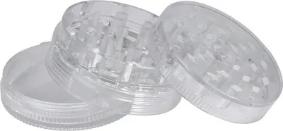 Obrázok produktu pre Drvička na mletie priehľadná 3 kusy 50 mm