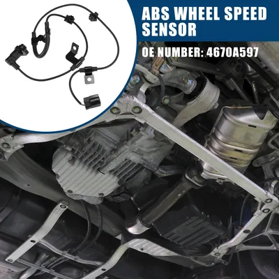 Image de Capteur De Vitesse De Roue Abs Pour Mitsubishi L200/Arrière Gauche/Durable/1 Capteur