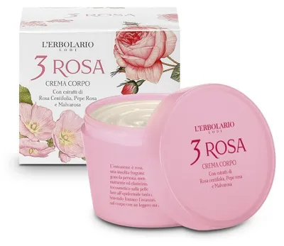 Image de L'Erbolario 3 ROSA Crème pour le corps