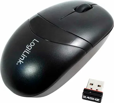 Produktbild von LogiLink Optische Funk-Maus schwarz 3-Tasten