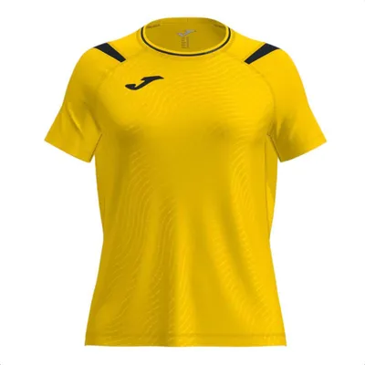 Productafbeelding van Joma Dinamo II dames T-shirt met korte mouwen, geel, maat L. Heren T-shirt, geel, maat L