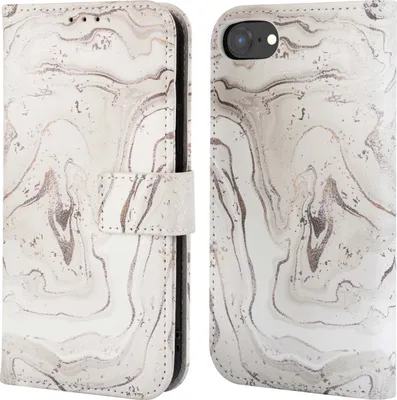 Obrázek produktu pro imoshion Designové skládací pouzdro iPhone SE (2022 / 2020) / 8 / 7 / 6(s) - Sandy Marble