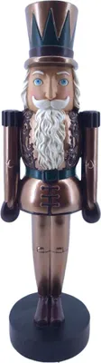 Produktbild von Figur Nussknacker S 7 x 7,5 x 24,5 cm bronze