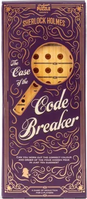 Produktbild von PROFESSOR PUZZLE Logikspiel aus Holz Sherlock Holmes: Der Fall des Decoders