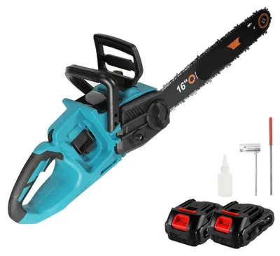 Produktbild von Kettensäge - Handsäge - Astsäge - Zweigsäge - Akkubetrieben - Bürstenloser Motor - 40 cm (16 Zoll) - 3500 W - 18 V