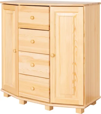 Produktbild von Kommode Massivholz 051 - Abmessung 100 x 100 x 47 cm (H x B x T)