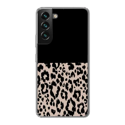 Produktbild von MuchoWow® Handyhülle Schutzhülle Hülle für Samsung Galaxy S22 Panther Druck - Tiere - Schwarz Silikon Softcase Handy Hülle - Mobiltelefonhülle
