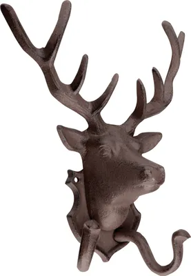 Produktbild von Esschert Design 2er Wandhaken Hirsch; DB42